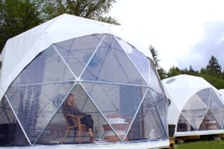 Geodesic domes - unique vacation getaways in BC