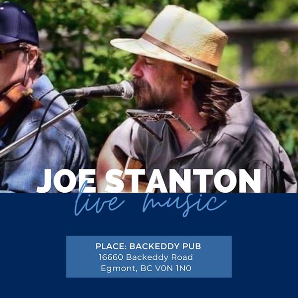 Backeddy Events: Joe Stanton Live Music