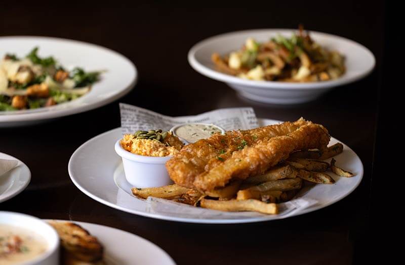 The Backeddy Pub Menu: MAINS