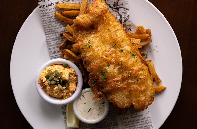 The Backeddy Pub Menu: MAINS