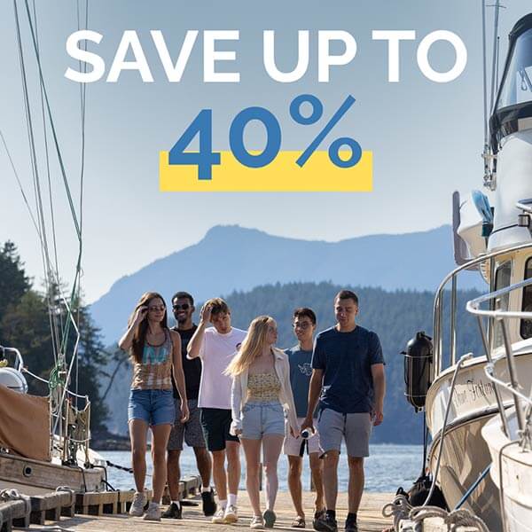 40% off group stays at the Backeddy Resort